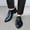 Blue, variant on TIMIFIS Men's Dress Shoes Leather Casual Dress Shoes for Men Leather Business Oxford Shoes for Men ummer