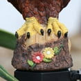 thumbnail image 5 of Solar Garden Light Resin Bald Eagle Figurine Dusk Dawn Yard Animal Stake Outdoor Decorative, 5 of 8