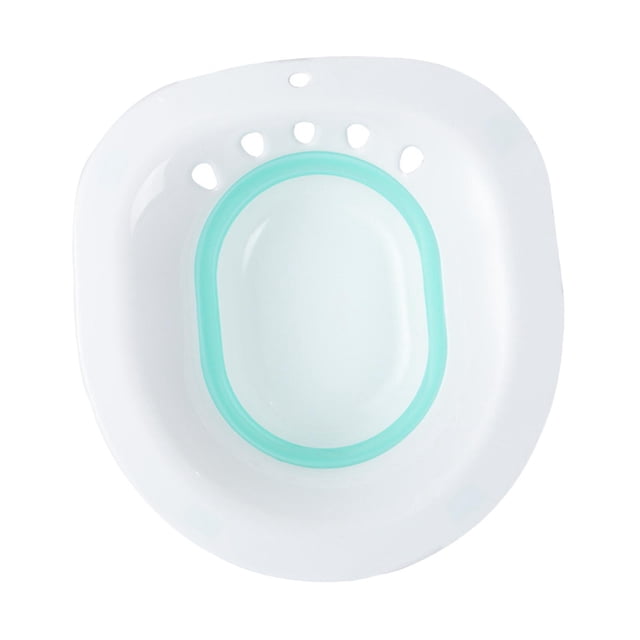 Bidet Lavable Adultos, Baño de Asiento Portátil, Apto pa La Mayoría de Los Inodoros Sunnimix Tina de baño de asiento de inodoro