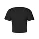 thumbnail image 4 of Top marrón,Camiseta de manga corta con cuello en V para mujer, blusa informal de poliéster, suave y ligera para uso diario, sopatenor, 4 of 8
