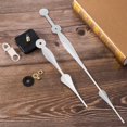 thumbnail image 3 of Hicarer High Torque Long Shaft Clock Movement Mechanism with 12 Inch Long Spade Hands (Silver), 3 of 5