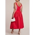 thumbnail image 2 of ELOQUII Women's Plus Size Flare Skirt Tank Dress, 2 of 2