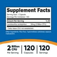 thumbnail image 2 of Nutricost Lactobacillus Acidophilus 2 Billion CFU Per Serving (120 Capsules), 2 of 6