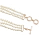 thumbnail image 2 of Anne Klein Collar de perlas blancas en tono dorado para mujer Dorado/Blanco 0, 2 of 3