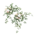 thumbnail image 1 of 2x Arco de boda con flores para de puerta, hojas , guirnalda floral artificial, decoración para fondo, , vegetación, recepción, 1 of 7