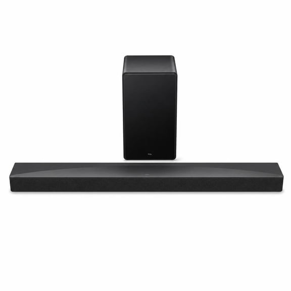 TCL Q6CH 5.1 Ch Soundbar with Dolby Atmos, DTS:X, and Wireless Subwoofer - Black