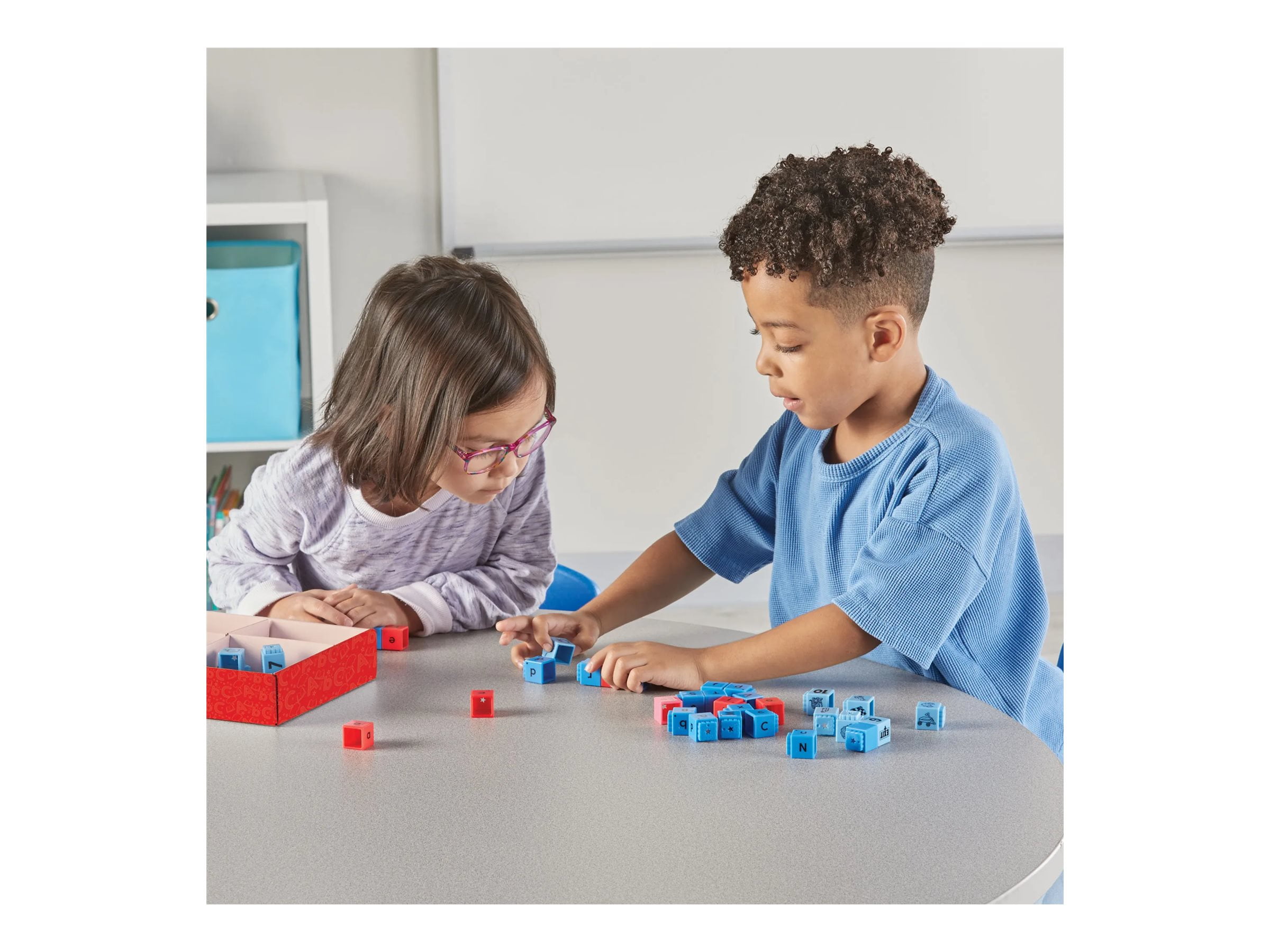 hand2mind Reading Rods Alphabet & Phonemic Awareness, Word Building Activities, Letter Blocks