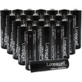 thumbnail image 1 of LOOPACELL Piles Alcalines Industrielles AA (Lot de 24) 1,5 V, 1 of 1