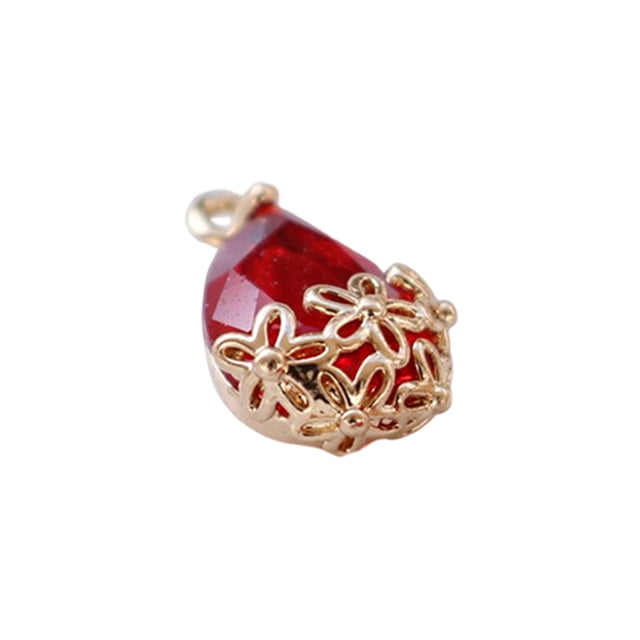 Minnieouse Collar colgante artesanía sombreros tobillera cuello joyería hacer encontrar arte moda artesano suministro de artesanía Ropa, zapatos y accesorios Miscelánea Rojo Minnieouse AP015957-01