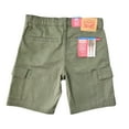 thumbnail image 2 of Levi's Boy's Zip Fly & Button Closure Belt Loops Adjustable Waistband Shorts (Olive, 12), 2 of 2