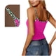 thumbnail image 5 of Camisetas de Verano para Mujeres sin Mangas Impresas con Cuello en U de Poliéster de Longitud Regular de Moda Casual, 5 of 6