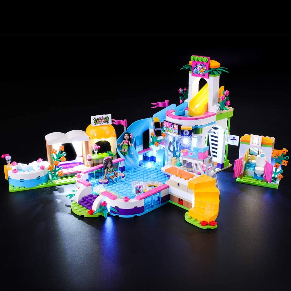 Friends Heartlake Summer Pool Lego Friends La Piscina Kit De