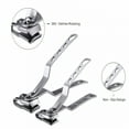 thumbnail image 3 of EXLEAF 2026 New Nail Clippers with 360-Degree Rotating Head-Stainless Steel Fingernails and Toenails Cutter Large and Small Sizes (Silver),Personal Grooming,Manicure,Pedicure,Home Care,Travel Use, 3 of 7