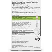 Cystex UTI Test Strips for Women, At-Home Urinary Tract Test, 4ct