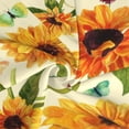thumbnail image 6 of Bingfone Sunflowers And Butterflies Women's Sarong Swimsuit Cover Ups Bathing Suit Coverups Chiffon Beach Wrap Skirts, 6 of 7