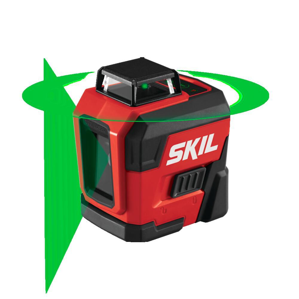 Skil Green Cross Line Laser Self Leveling 360 Degree With Tripod