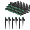 thumbnail image 1 of Uxcell 25-Pack Emisores Rociadores de Riego por Goteo de 5" Ajustables de 360 Grados para Tubos de Riego por Goteo de 1/4", Azul, 1 of 1