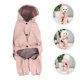 thumbnail image 5 of unbranded Abrigo Impermeable Reflectante Para Perro Color Rosa Con Capucha Ajustable Y Material Transpirable, 5 of 8