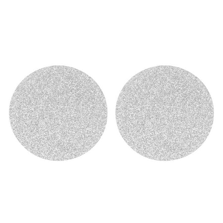 

2pcs Acrylic Coaster Starry Style Table Mat Practical Heat Insulation Placemat