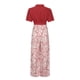 thumbnail image 5 of Moda mujer verano Froral estampado Casual manga corta Top + pantalón conjunto Wmkox8yi bvn1747, 5 of 8