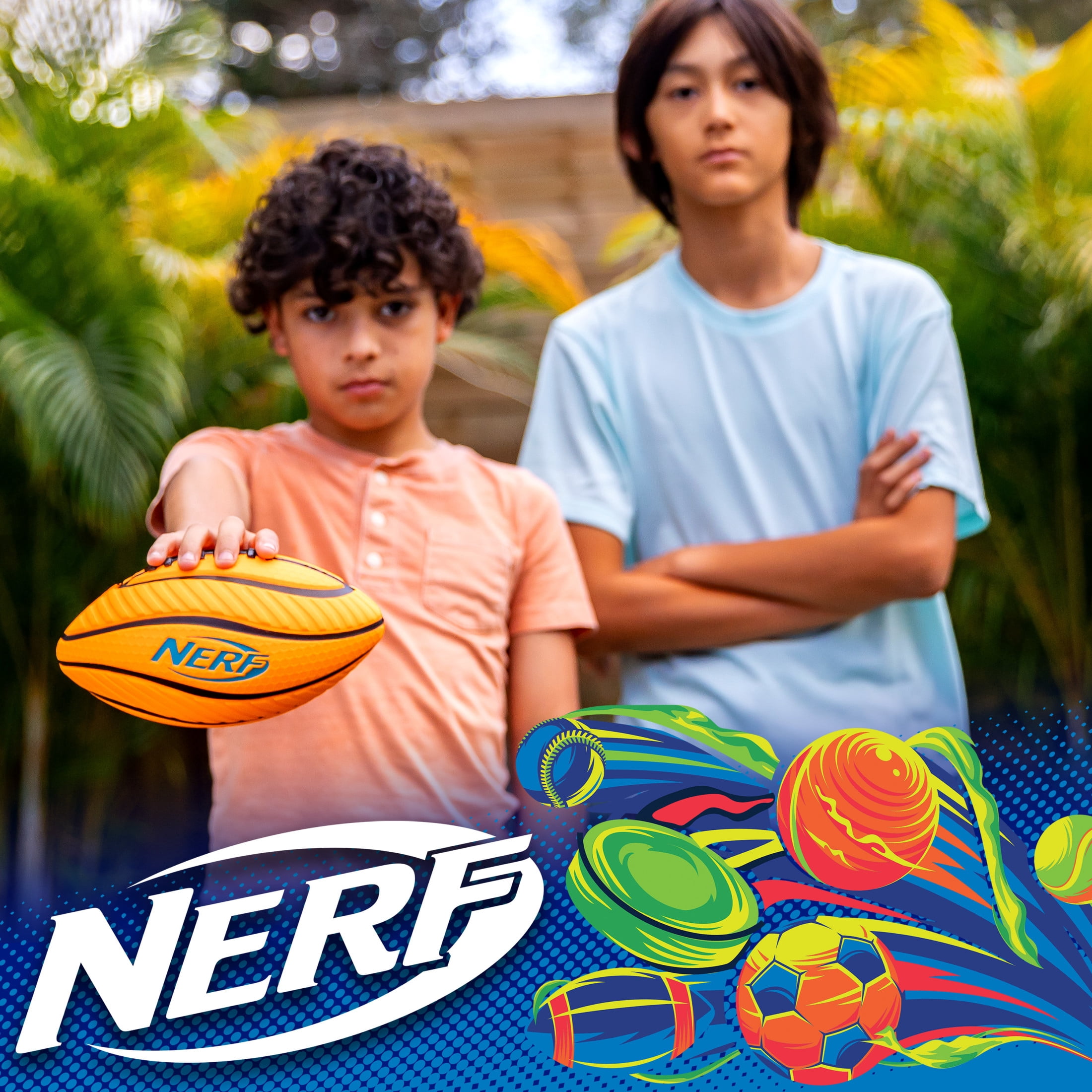 Nerf Spiral Grip Mini Foam Football 0.51 lb