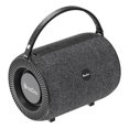 thumbnail image 1 of Bocina pequeña cilíndrica portátil inalámbrica Bluetooth radio 2 parlantes/GRIS Victorynk Bocinas, 1 of 2