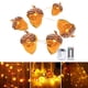 thumbnail image 3 of Luces de hadas con 8 modos de iluminación, control remoto para bodas y fiestas Nuez, 3 of 9