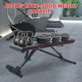 thumbnail image 3 of QinaQin 900LB Adjustable Workout Bench, Fast Folding Utility Bench for Strength Training, 3 of 8