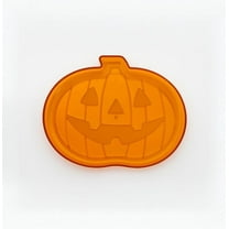 GRUPO MIRANDINHA Translucent Pumpkin Shaped Serving Tray Tableware Board Platter Halloween Party Decoration Candy Snack