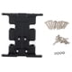 thumbnail image 1 of Placa Base de caja de cambios de aleación de aluminio, negra, para accesorios AXIAL SCX10 / TFL Carframe RC, 1 of 8