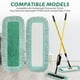 thumbnail image 3 of 4pc Dust Mop Pads for Microfiber Dust Mop,Mop Replacement with Fringe-Reusable Wet & Dry Cleaning Flat Mop System Refill, 3 of 5