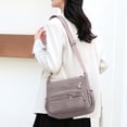thumbnail image 2 of VeFlora Women's Large Capacity Crossbody Bag with Adjustable Strap & Multi-Pocke - Casual Travel Handbag Suitable for Travel(Khaki/One Size), 2 of 8