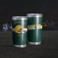 thumbnail image 6 of Green Bay Tumbler Cup - Green Bay Gifts for Men - 20 OZ Insulated Stainless Steel Coffee Travel Mug with Lid and Straw, 6 of 7