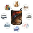 thumbnail image 6 of Goofa Animal Cat Printed Circular Hamper,Laundry Basket with Handles,Storage Baskets Foldable,Large Capacity Laundry Hamper-Medium, 6 of 8
