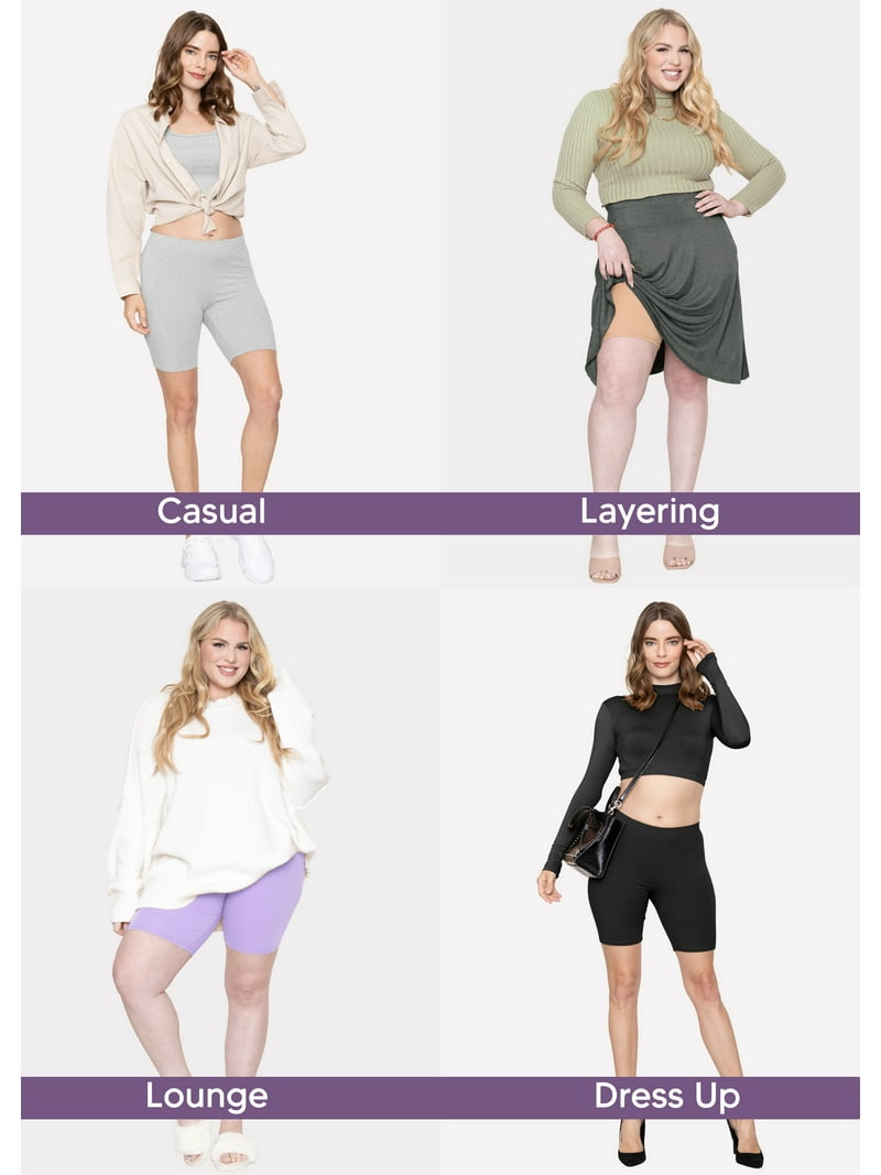 how to dress up biker shorts plus size 15 Biker Shorts Outfit Ideas You'll Love- Plus Size Biker Shorts Outfits