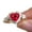 Red, variant on Wedding Ring Gorgeous Electroplating Retro Gift Golden Love Heart Rhinestone Finger Ring Jewelry Red