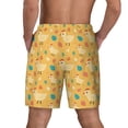 thumbnail image 4 of Uemuo Flowe Chicken Pattern Mens Swim Trunks Quick Dry Board Shorts with Mesh Lining, Stretch Beach Shorts Quick Dry No-Chafing Board Shorts-X-Large, 4 of 9