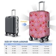 thumbnail image 6 of Lsque Cute Strawberry Printed Luggage Cover, Travel Luggage Protector,Scratch and Dirt Resistant, Fits 18-32 Inch Luggage - Small, 6 of 9