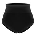 thumbnail image 4 of Hpapadks Summer Shorts for Women High Waist Solid Slim Stretch Sports Yoga Casual Shorts Women Black L, 4 of 4