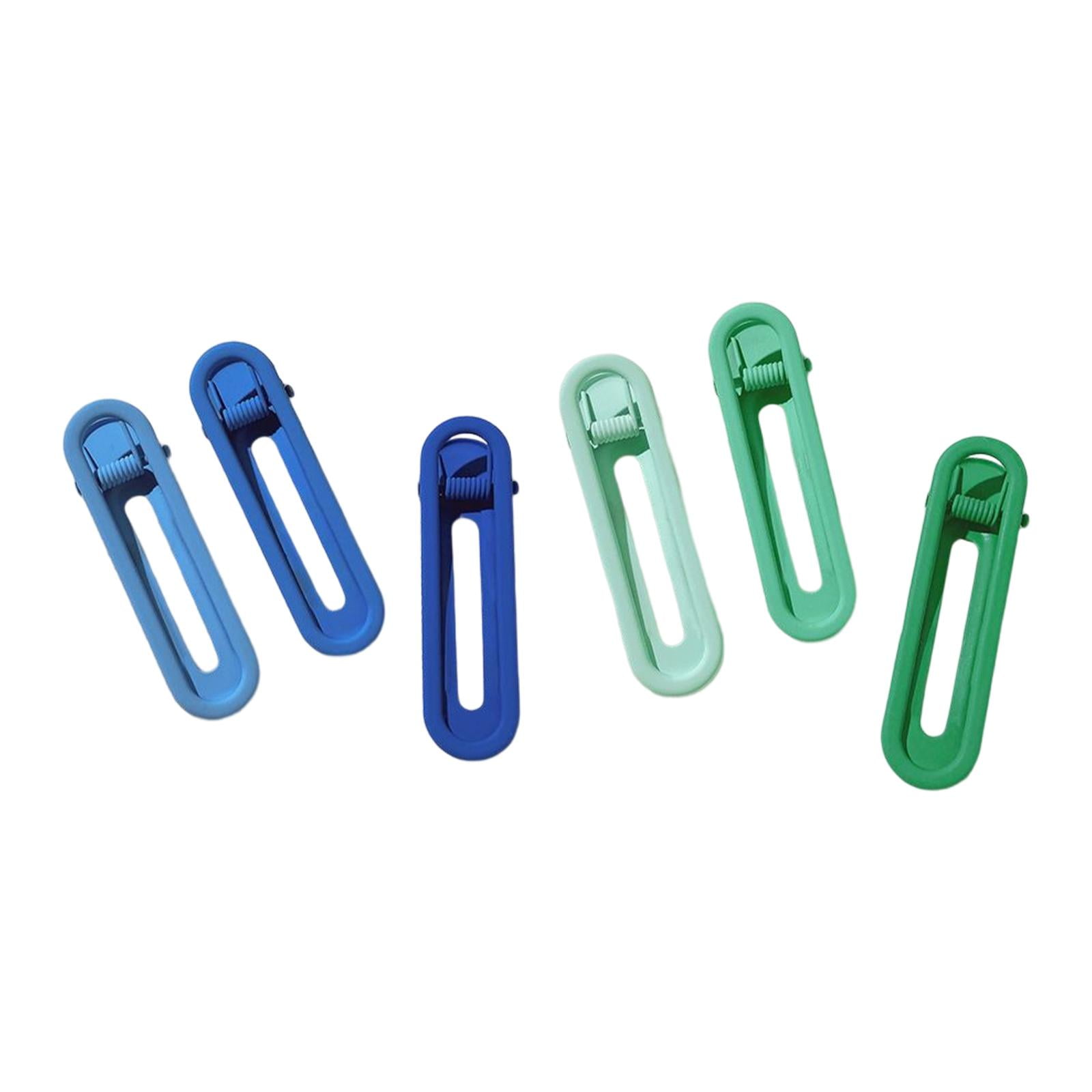 6x Alligator Hair Barrettes, Hair Clips Small Styling Decorative