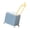 Blue, variant on Plastic Sturdy Storage Box Having Wheels For Various Household Needs