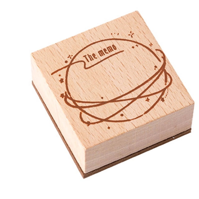 BUYISI 1 Set Wood Stamps Time Date Week Pattern For Handmade Diy Diary Scrapbooking Cards Embossing Craft Scrapbooking Supplies D