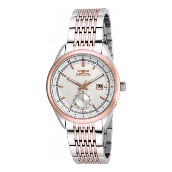 Invicta Specialty Men's RG Two-Tone Silver Dial Quartz Watch 18097