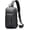Black, variant on Waterproof Sling Backpack with 11-Inch Tablet Compartment, Lightweight Crossbody Chest Pack
