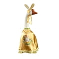 thumbnail image 1 of TIELUTT Porch Goose Easter Porch Goose Cute Bunny Suitable for Outdoor . Rhinestone Choker Pull Stop Leash Dog Necklace Necklace with Name Leash Double, 1 of 6