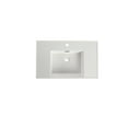 thumbnail image 3 of Durable Resin Bathroom Vanity Top with Integrated Basin, Non-Porous Surface, Stain-Resistant Design for Easy Cleaning, Fits Standard Vanity Bases, Modern Bathroom Upgrade, 3 of 9