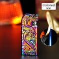 thumbnail image 6 of Windproof Lighter under $5! Xqxayjr Windproof Metal Lighter, Double Flame Butane Lighter, Refillable Pocket Lighter, Outdoor Survival Lighter, Men's Accessory, Smoking Lighter, Gift Lighter, 6 of 9