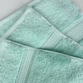 thumbnail image 5 of Superior 800 GSM Egyptian Cotton Heavyweight Bath Sheet Set of 2, Sea Foam, 5 of 10
