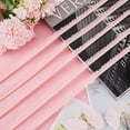 thumbnail image 4 of 10 Yards Polyester Elastic Lace Trim Single Edged Flower Trimming for Clothes Sewing Pink 1/2 inch(12mm) about 10.00 Yards(9.14m)/Roll, 4 of 6