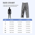 thumbnail image 4 of Balery Optical Zebra Illusion Pantalones de pijama para hombre, pijama ultraligero, pantalón de descanso-Small, 4 of 6